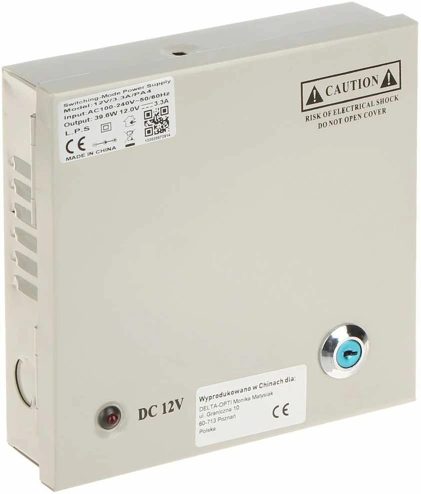 TST IMPULSINIS MAITINTUVAS 12V/3.3A/PA4