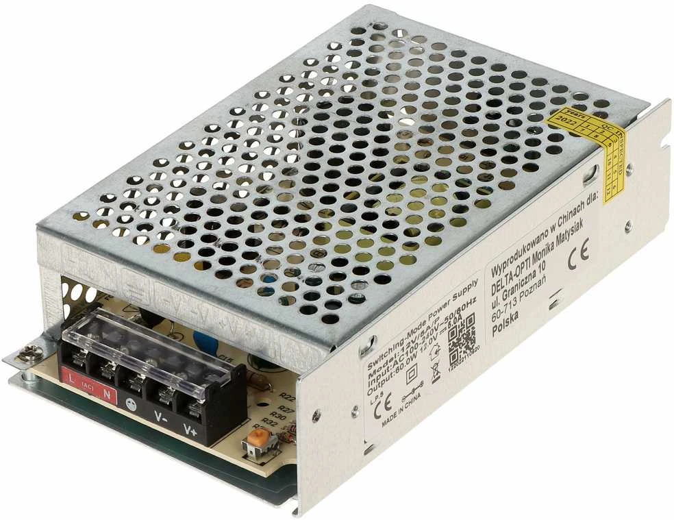 TST IMPULSINIS MAITINTUVAS 12V/5A/P