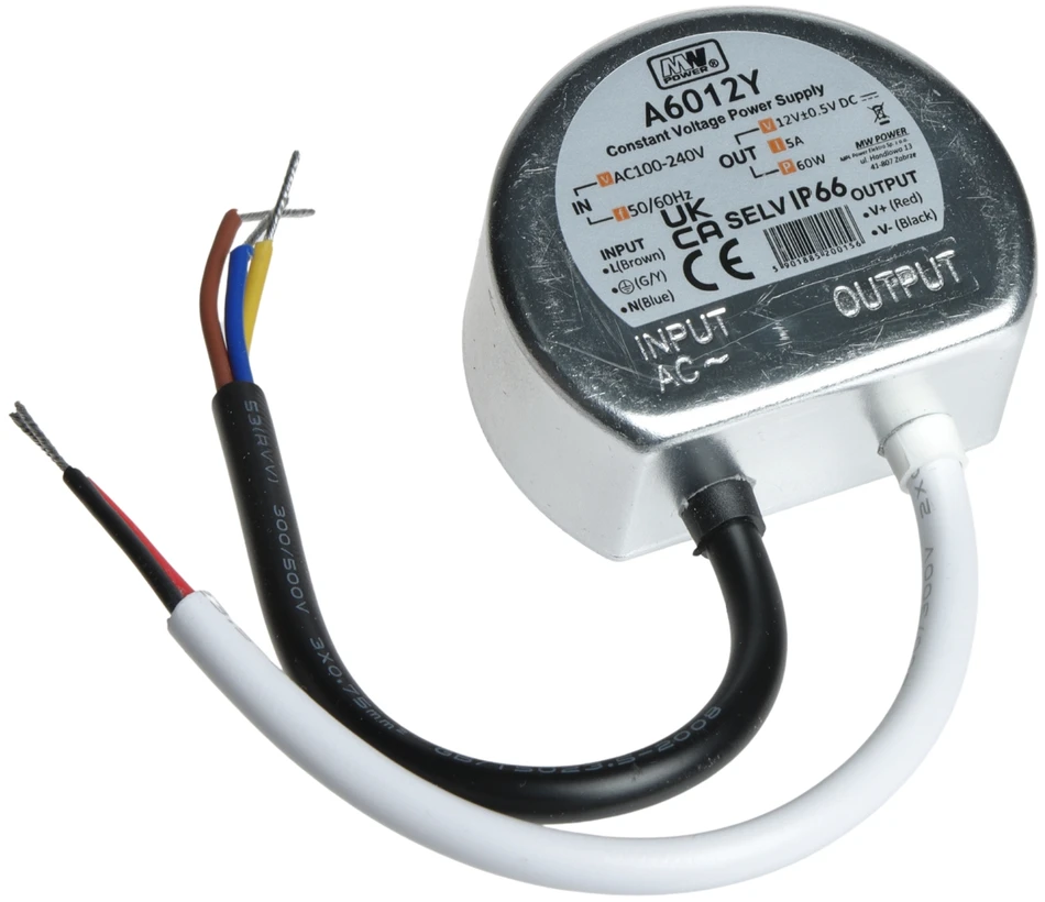 IMPULSINIS MAITINTUVAS 12V/5A-TP MW POWER