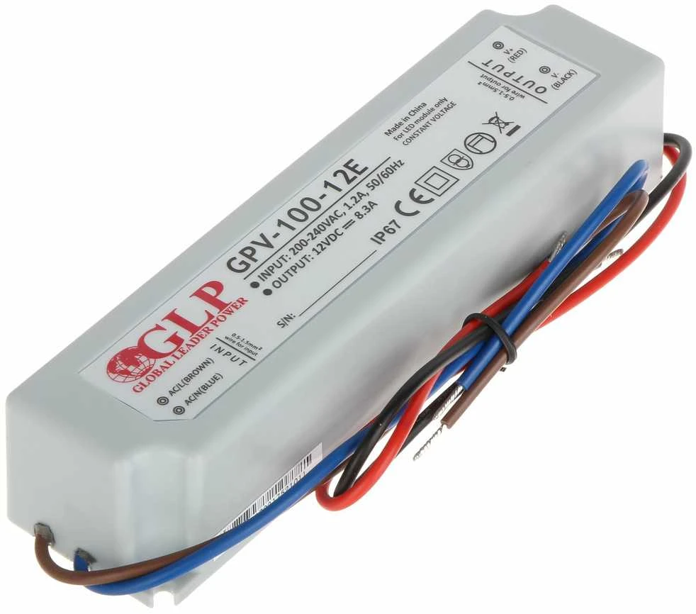 TST IMPULSINIS MAITINTUVAS 12V/8.3A/GPV-MINI