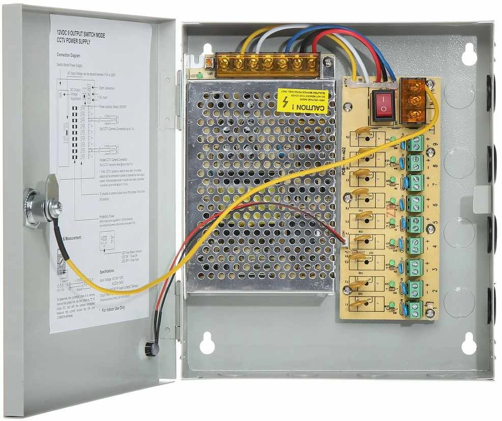 TST IMPULSINIS MAITINTUVAS 12V/8A/PA9
