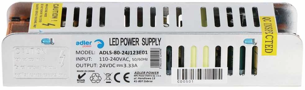 IMPULSINIS MAITINTUVAS ADLS-80-24 ADLER Power