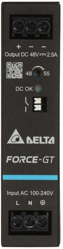 IMPULSINIS MAITINTUVAS DRF-48V120W1GBA FORCE-GT (1 FAZĖ) Delta Electronics