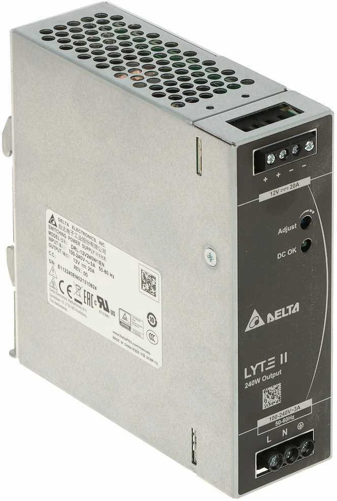 Delta IMPULSINIS MAITINTUVAS DRL-12V240W-1EN