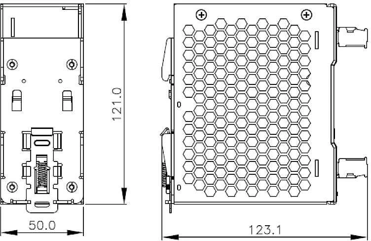 Delta Electronics IMPULSINIS MAITINTUVAS DRP-024V120W-1BN