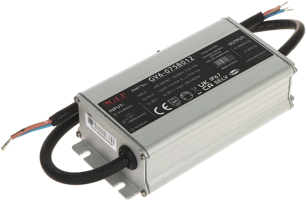 TST IMPULSINIS MAITINTUVAS GV6-12V/6.25A