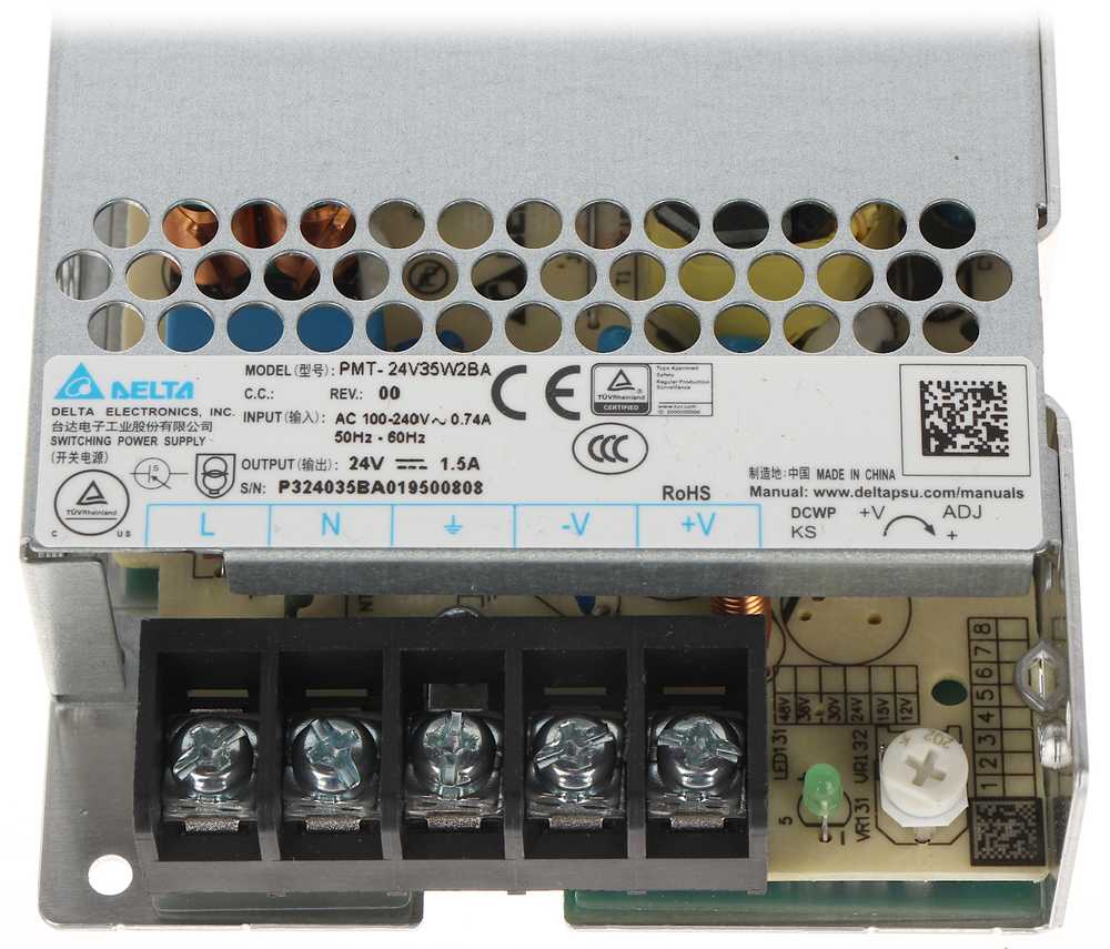 IMPULSINIS MAITINTUVAS PMT-24V35W2BA Delta Electronics