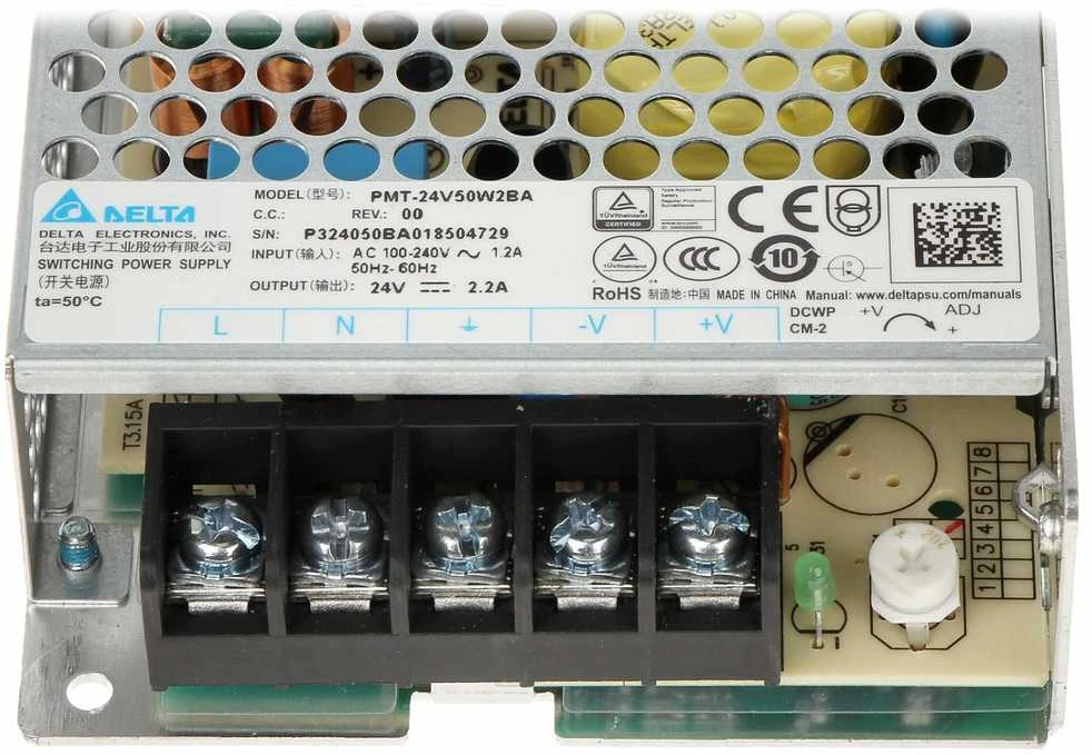 IMPULSINIS MAITINTUVAS PMT-24V50W2BA Delta Electronics