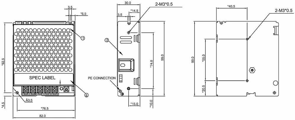 IMPULSINIS MAITINTUVAS PMT-24V50W2BA Delta Electronics
