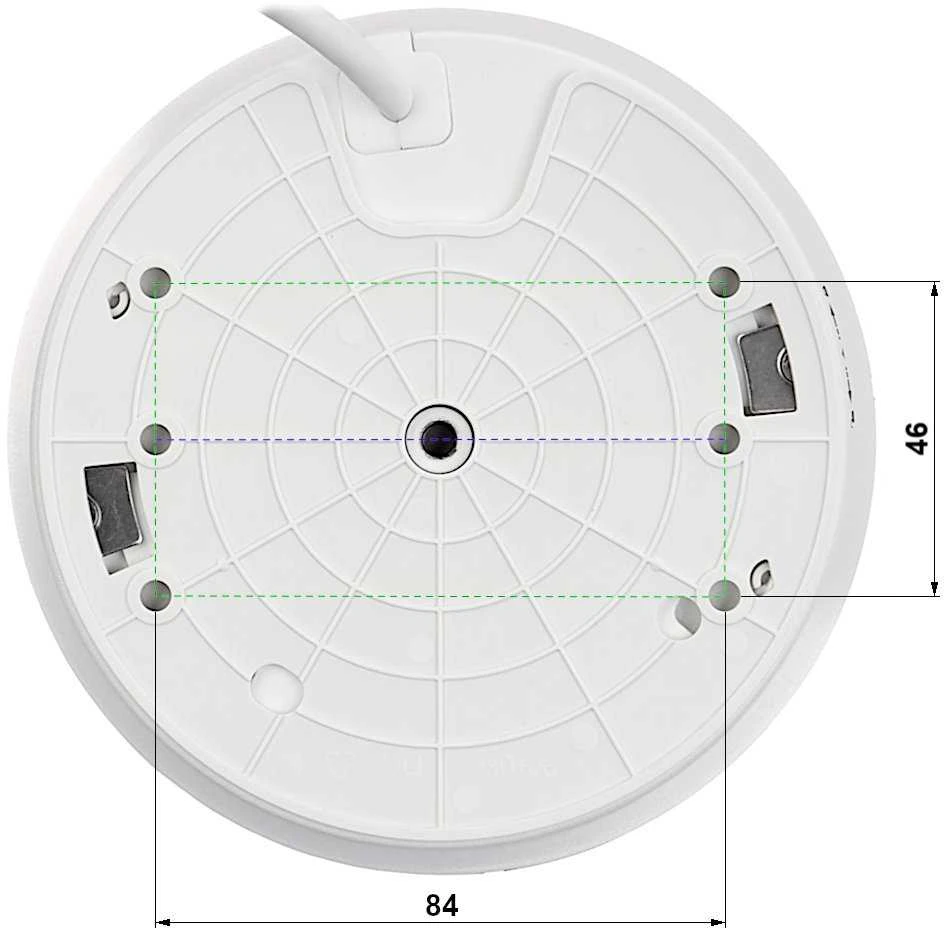 IP kamera MINI SPEED DOME, PTZ, 4MP, 4x optinis priartinimas, IR iki 20m, F2.8-12, PoE, IK10, IP66, Hikvision