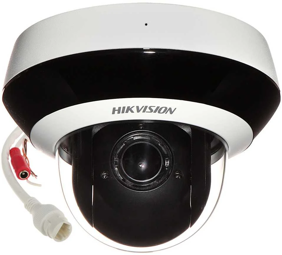IP kamera MINI SPEED DOME, PTZ, 4MP, 4x optinis priartinimas, IR iki 20m, F2.8-12, PoE, IK10, IP66, Hikvision