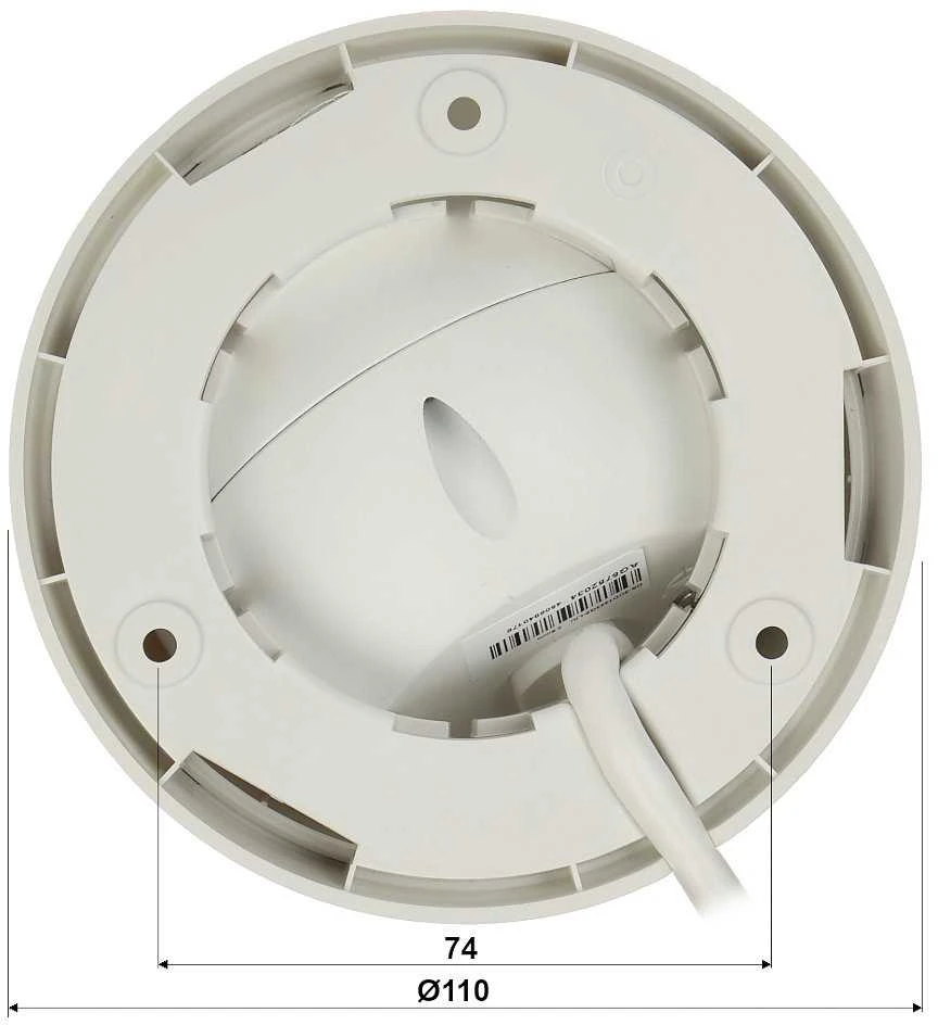 IP KAMERA DS-2CD1343G2-LIU(2.8MM) Smart Hybrid Light – 3.7 Mpx Hikvision