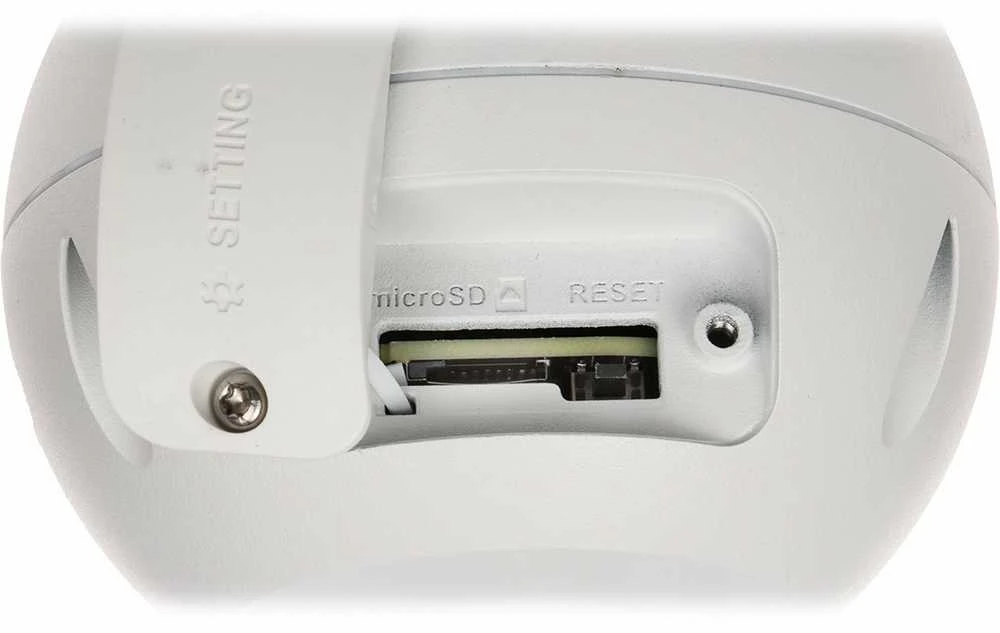 Hikvision kupolas DS-2CD1H43G2-IZ F2.8-12 (balta, 4 MP, 30 m IR)