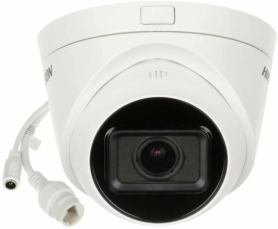 Hikvision kupolas DS-2CD1H43G2-IZ F2.8-12 (balta, 4 MP, 30 m IR)