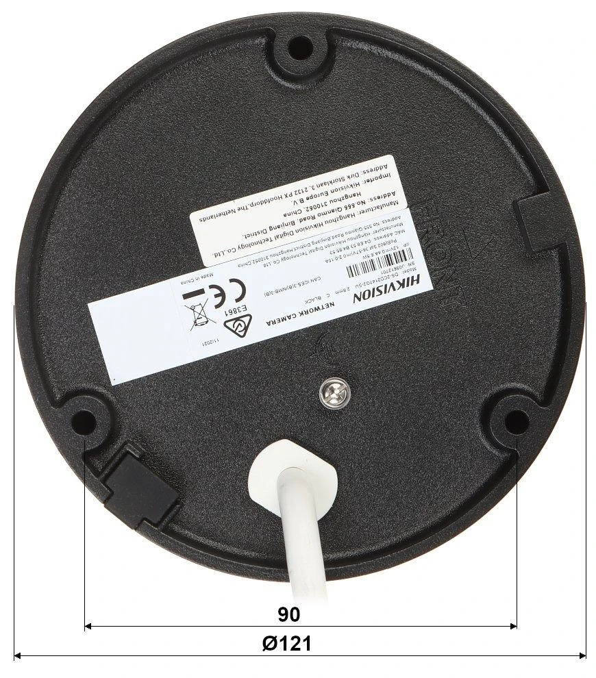 Hikvision | IP kamera | DS-2CD2147G2-SU | Kupolas | 4 MP | 2,8 | IP67 atsparus vandeniui ir dulkėms | H.265+, H.264+, H.265, H.264 | Integruotas micro SD/SDHC/SDXC/TF lizdas, iki 256 GB | Juodas