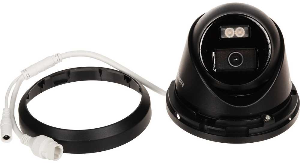 IP KAMERA DS-2CD2343G2-LI2U(2.8MM)(Juodas) Išmanusis hibridinis šviestuvas „AcuSense“ - 4 Mpx „Hikvision“