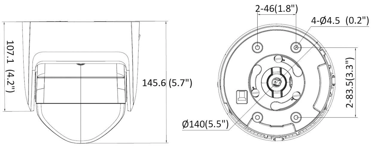 Hikvision | IP kamera | DS-2CD2347G2P-LSU/SL(C) | Kupolas | 4 MP | 2,8 mm | IP67 | H.265+ | „MicroSD“ / „Micro SDHC“ / „Micro SDXC“, maks. 256 GB | Baltas