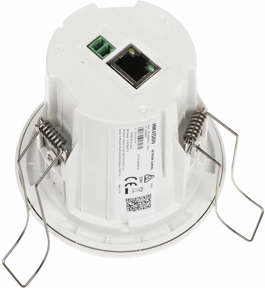 Hikvision kupolas DS-2CD2E43G2-U F2.8 (balta, 4 MP, AcuSense)