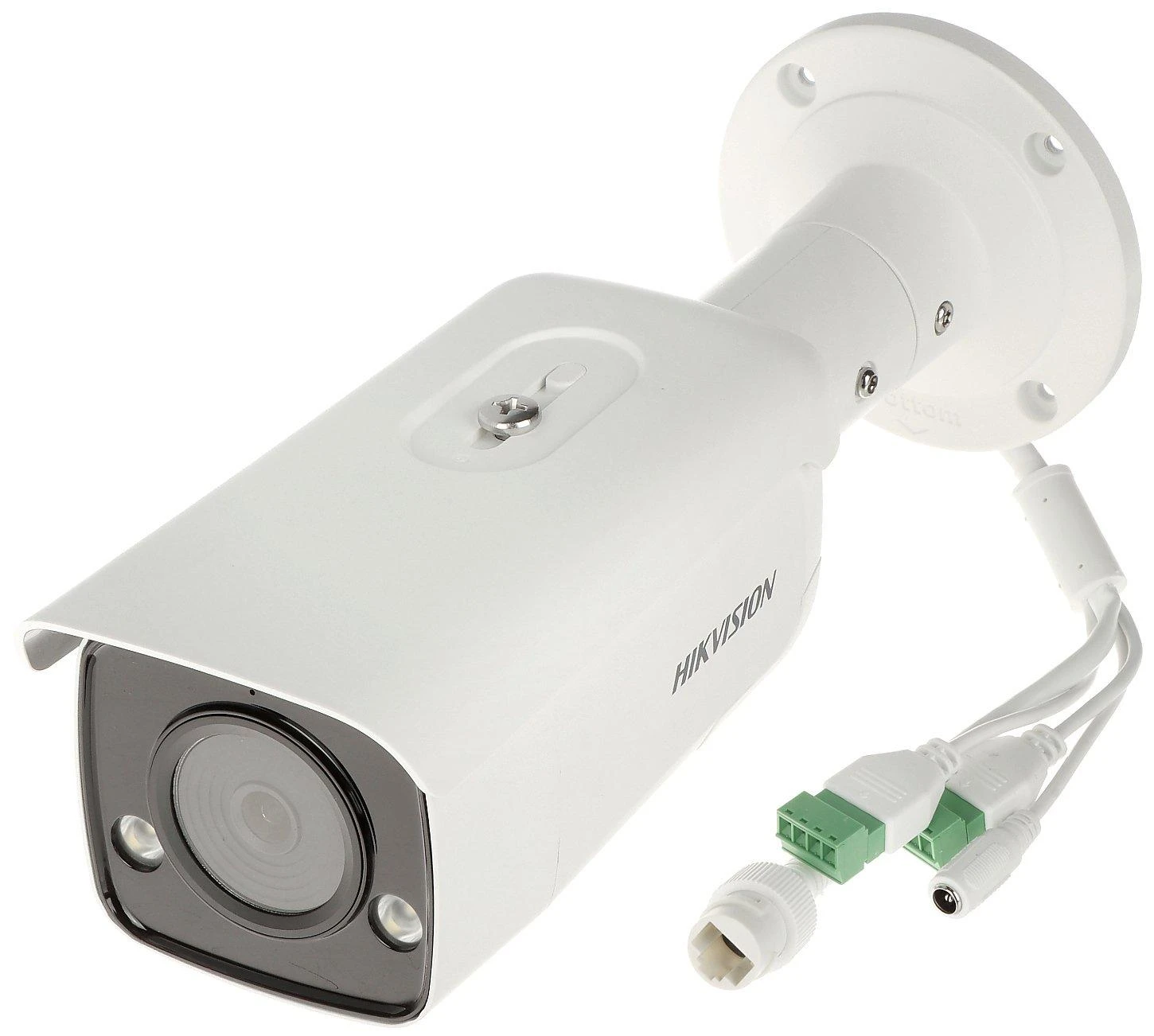 Hikvision | IP kamera maitinama DARKFIGHTER | DS-2CD2T46G2-ISU/SL F2.8 | Kulka | 4 MP | 2,8 mm | Maitinimas per Ethernet (PoE) | IP67 | H.265+ | Micro SD/SDHC/SDXC, maks. 256 GB | Baltas