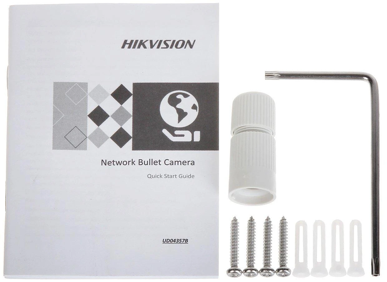 Hikvision | IP kamera maitinama DARKFIGHTER | DS-2CD2T46G2-ISU/SL F2.8 | Kulka | 4 MP | 2,8 mm | Maitinimas per Ethernet (PoE) | IP67 | H.265+ | Micro SD/SDHC/SDXC, maks. 256 GB | Baltas