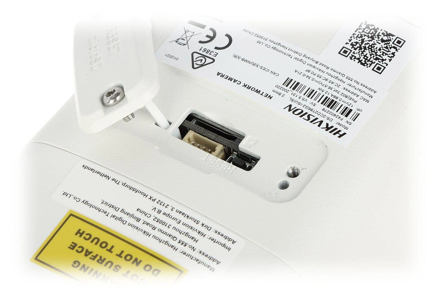 Hikvision | IP kamera maitinama DARKFIGHTER | DS-2CD2T46G2-ISU/SL F2.8 | Kulka | 4 MP | 2,8 mm | Maitinimas per Ethernet (PoE) | IP67 | H.265+ | Micro SD/SDHC/SDXC, maks. 256 GB | Baltas