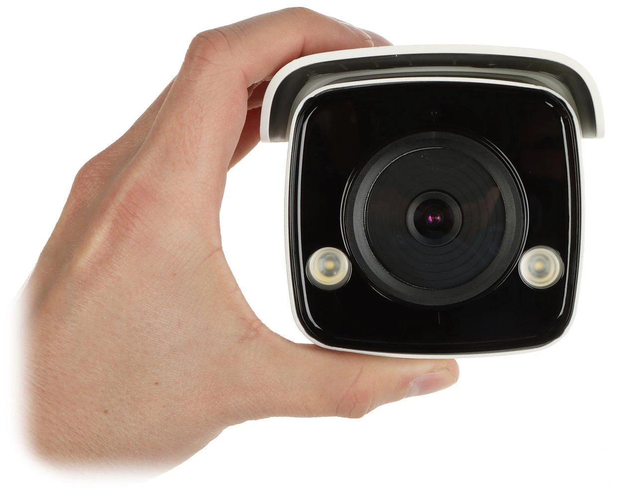 Hikvision | IP kamera maitinama DARKFIGHTER | DS-2CD2T46G2-ISU/SL F2.8 | Kulka | 4 MP | 2,8 mm | Maitinimas per Ethernet (PoE) | IP67 | H.265+ | Micro SD/SDHC/SDXC, maks. 256 GB | Baltas