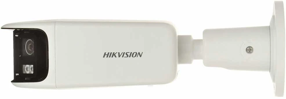 „Hikvision“ vaizdo kamera DS-2CD2T46G2P-ISU/SL(C) (balta, 4 MP, 40 m IR, „AcuSense“, panoraminė 180°)