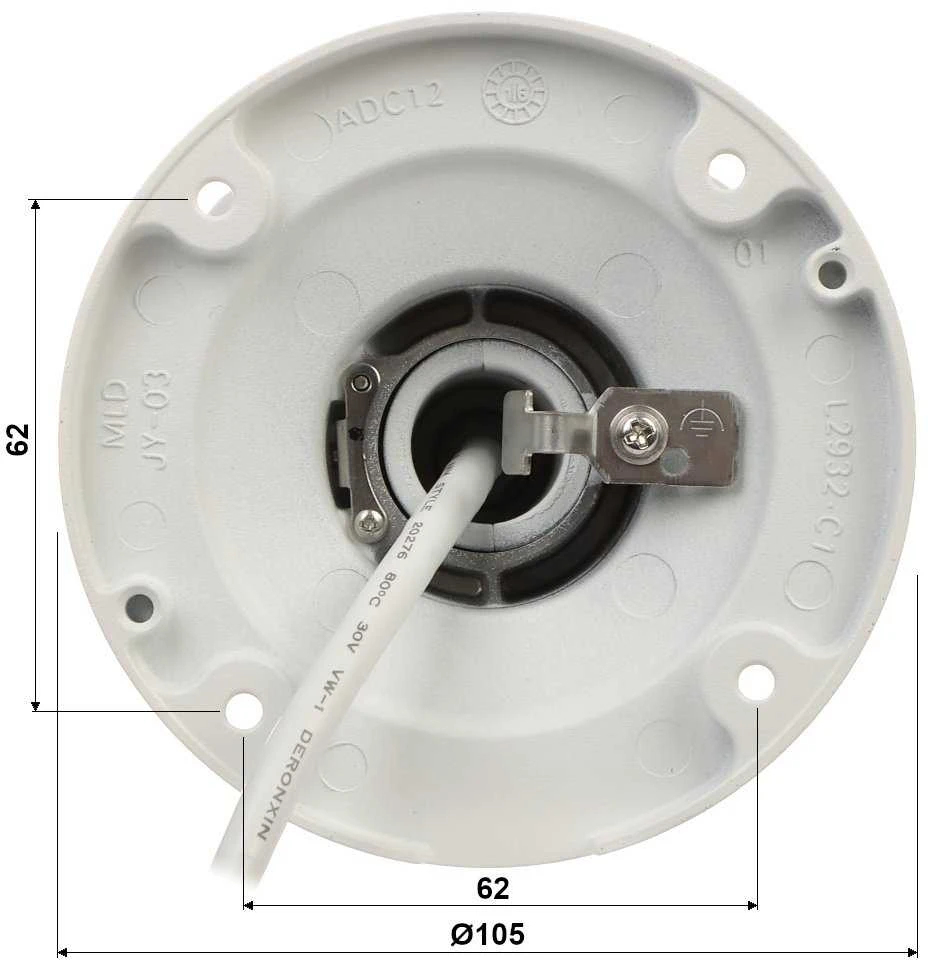Hikvision bullet DS-2CD2T87G2H-LIeF F2.8 (balta, 8 MP, 60 m. IR; 60 m. LED, hibridinė šviesa)