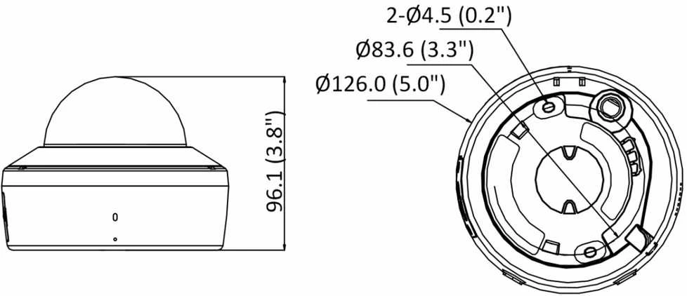 Hikvision | Kamera | DS-2CV2141G2-IDW | Kupolinė | 4 MP | 2,8 mm | IP66 | H.265 | „MicroSD“ / SDHC / SDXC kortelė (256 GB)