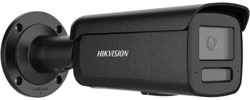 IP kamera Hikvision Bullet DS-2CD2T47G3-LIS2UY/SL 2.8mm (juoda, 4MP, ColorVu 3.0, AcuSense, IR+LED 60 m)