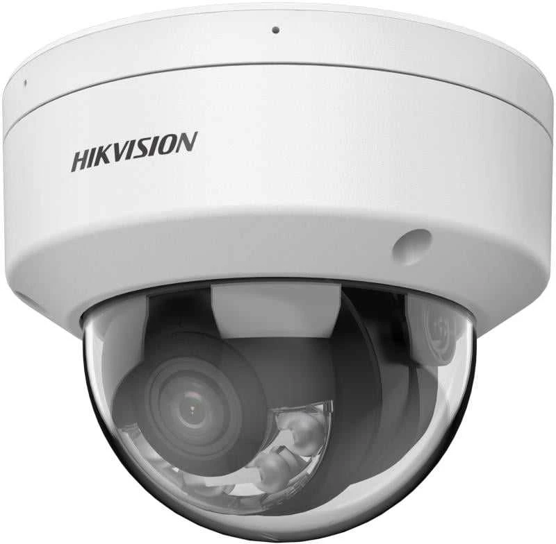 „Hikvision“ kupolinė kamera DS-2CD2147G2H-LISUeF F4 (balta, 4 MP, 30 m IR; 30 LED, hibridinis apšvietimas)