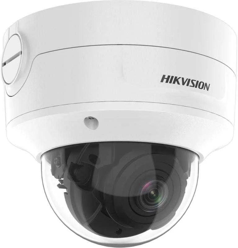 IP kamera Hikvision kupolinė DS-2CD2746G2-IZS F2.8-12 (balta, 4 MP, 40 m. IR, AcuSense, Darkfighter)