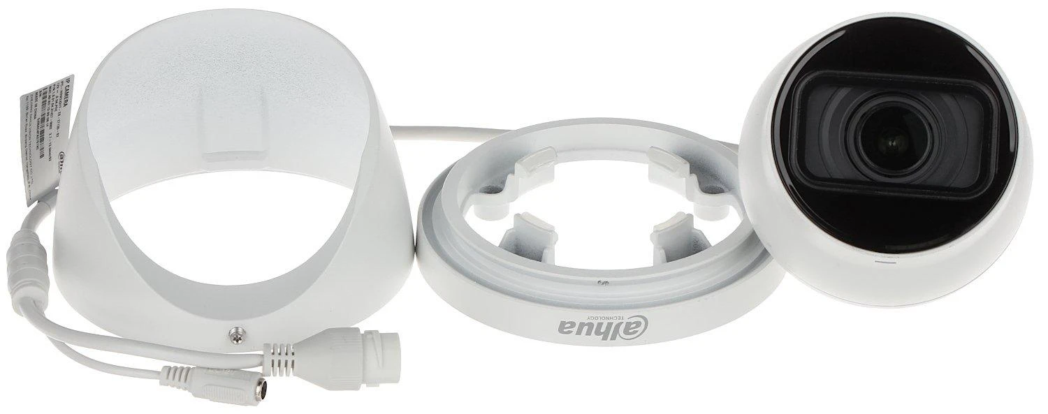 Dahua IP kamera 4MP kupol. su IR iki 50m,2.8 mm-12 mm 98°-31°, H.265, PoE, IP67, S4 versija