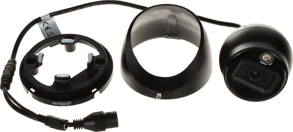 IP KAMEROS IPC-HDW1639T-A-IL-0280B-S6-Juodas Smart Dual Light - 6 Mpx 2,8 mm DAHUA