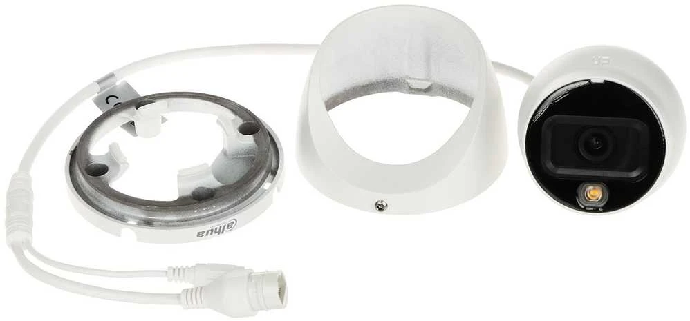 Dahua Kamera IP Camera DAHUA IPC-HDW1639T-A-IL-0280B-S6 Baltas