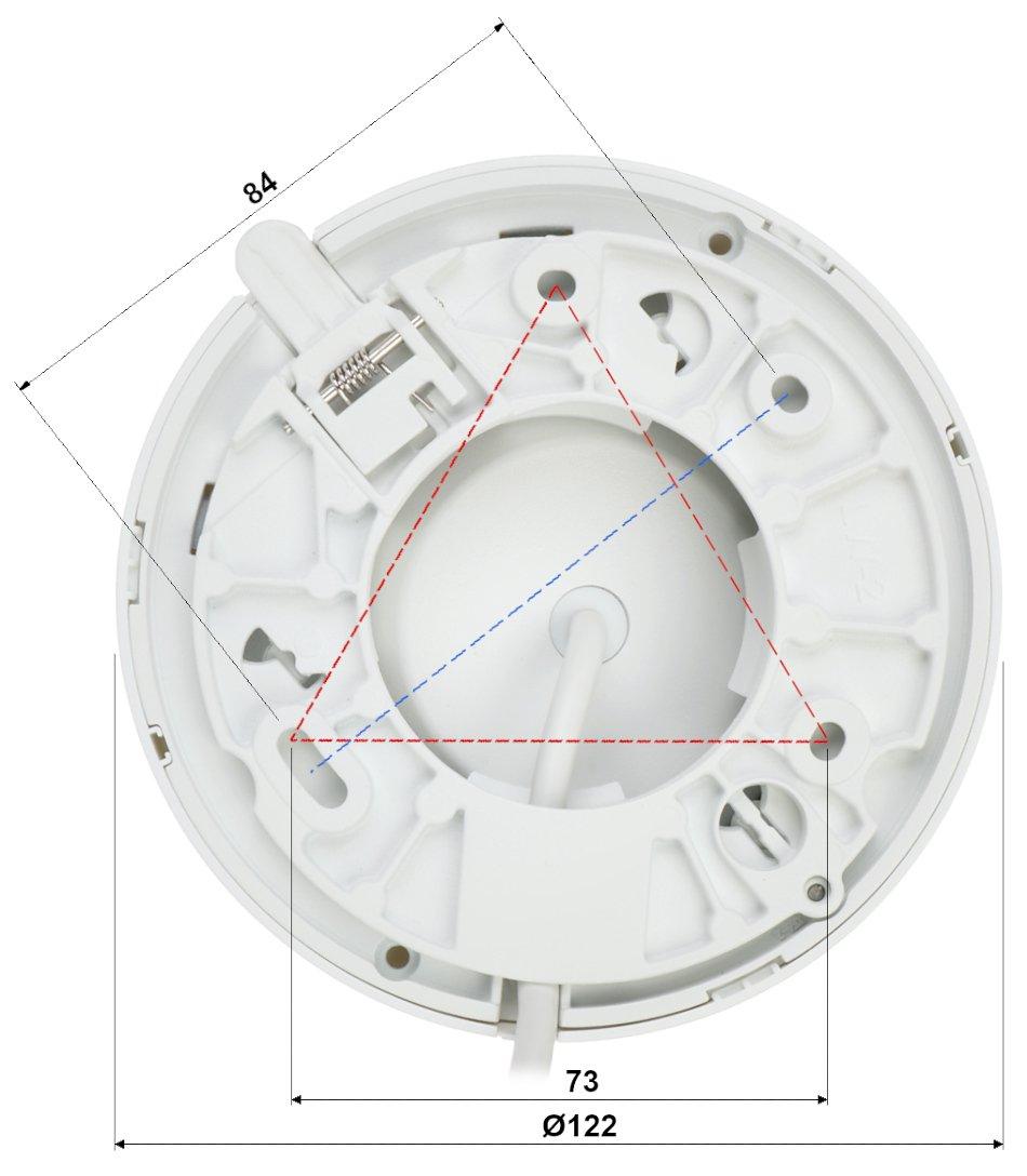 IP KAMERA IPC-HDW2241TM-S-0280B – 1080p 2,8 mm DAHUA