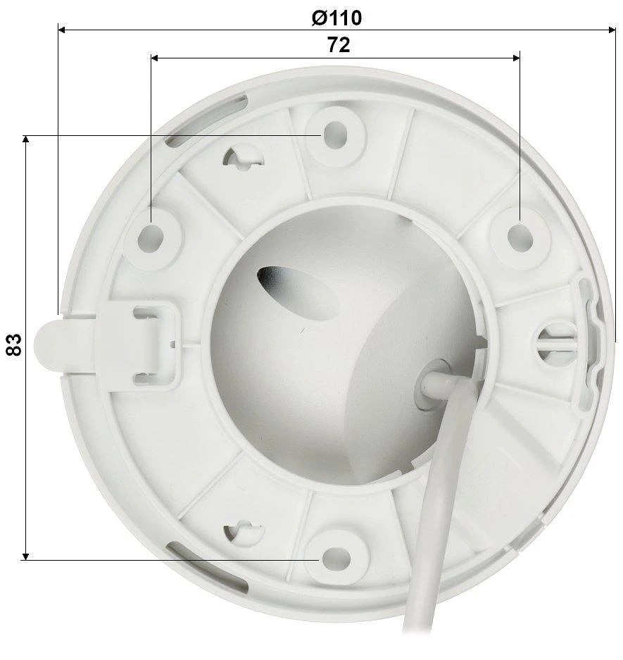 IP KAMERA IPC-HDW2449T-S-IL-0280B WizSense - 4 Mpx 2.8 mm DAHUA