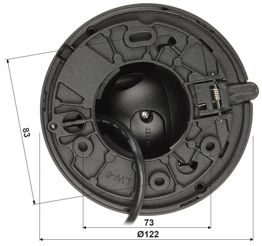 IP KAMERA IPC-HDW2449TM-S-IL-0280B-Juodas WizSense - 4 Mpx 2.8 mm DAHUA
