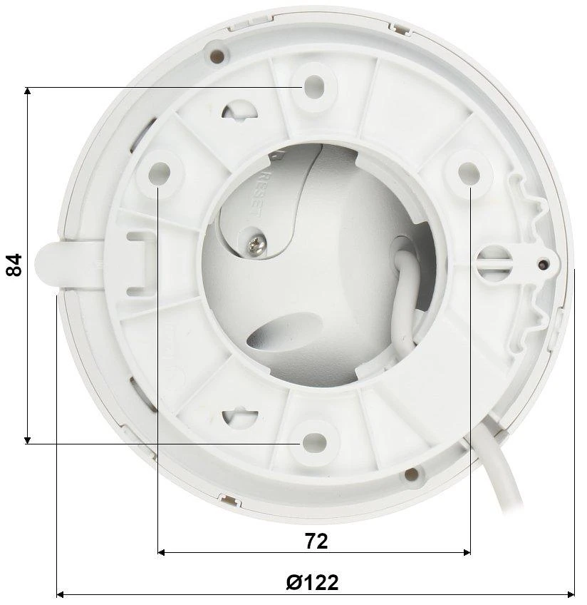 IP KAMERA IPC-HDW5442TM-ASE-0280B-S3 WizMind - 4 Mpx 2.8 mm DAHUA