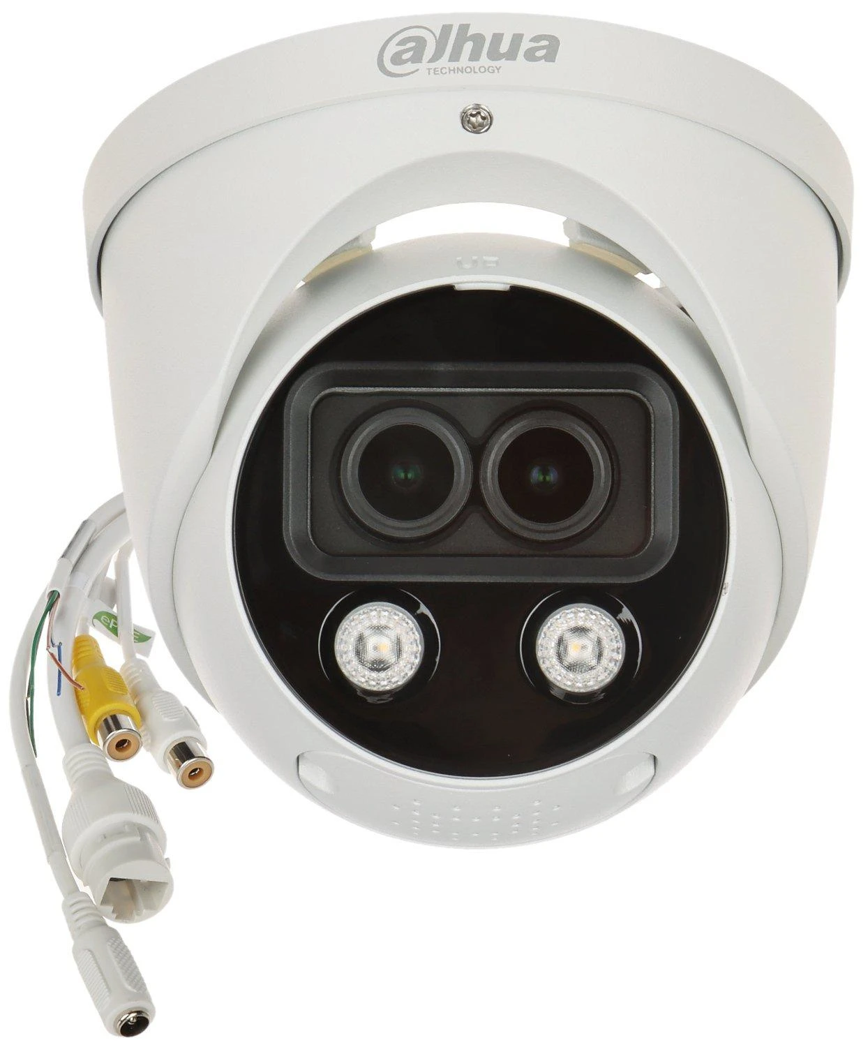 IP KAMERA IPC-HDW5449H-ASE-D2-0280B spalvota dviejų objektyvų - 4 Mpx 2.8 mm DAHUA
