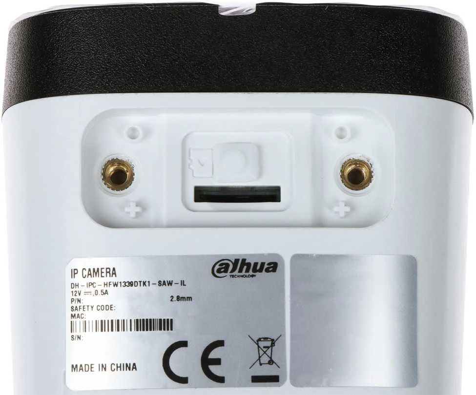 IP KAMERA IPC-HFW1339DTK1-SAW-IL-0280B Wi-Fi 6 išmanusis dvigubas apšvietimas - 3 Mpx 2.8 mm DAHUA