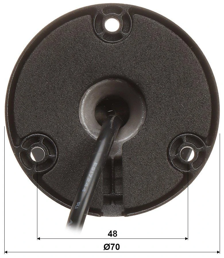 IP KAMERA IPC-HFW2231S-S-0280B-S2-Juodas 2,1 Mpx - 1080p 2,8 mm DAHUA