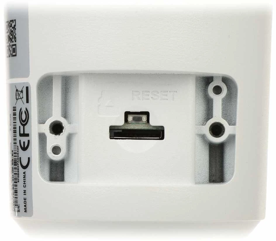 „Dahua Technology Co“ IP kamera, cilindras, 5MP, „STARLIGHT“, 1/2.7 colio, 2.8 mm, 111° F1.6, 25 kadrai per sekundę, IR+LED, 30 m, WDR, IVS, IP67, mikrofonas