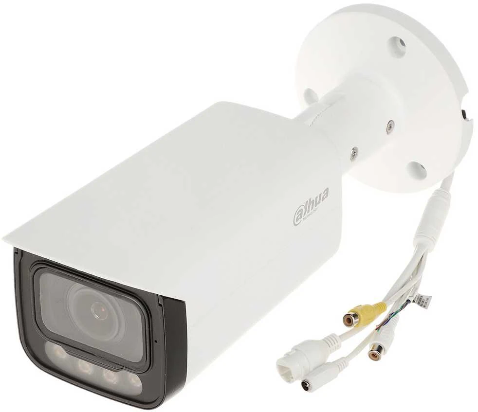 Dahua Technology Co IP kamera HFW2849T-ZAS-IL. 8MP FULL-COLOR. IR+LED pašvietimas iki 60m, 114°, PoE, IP67, SMD