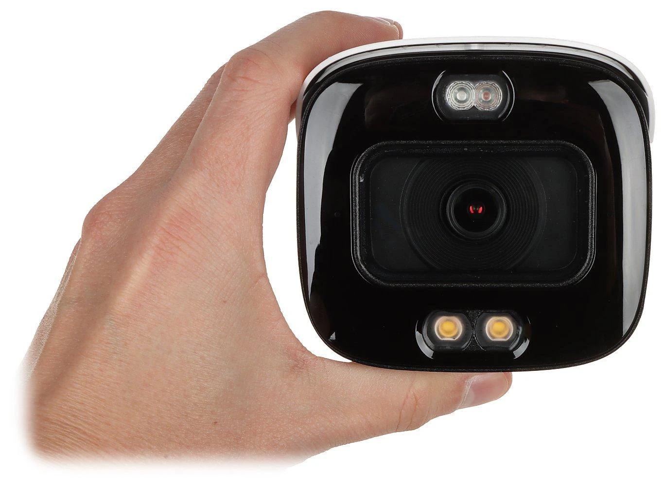 Dahua IP kamera HFW3849T1-AS-PV. 8MP VISIŲ SPALVŲ. LED pašvietimas iki 30m. 2,8 mm 106°, PoE, IP67, SMD