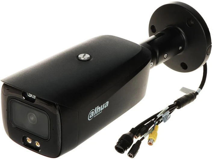 IP KAMERA IPC-HFW3849T1-AS-PV-0360B-S5-Juodas TiOC Full-Color - 8.3 Mpx 4K UHD 3.6 mm DAHUA