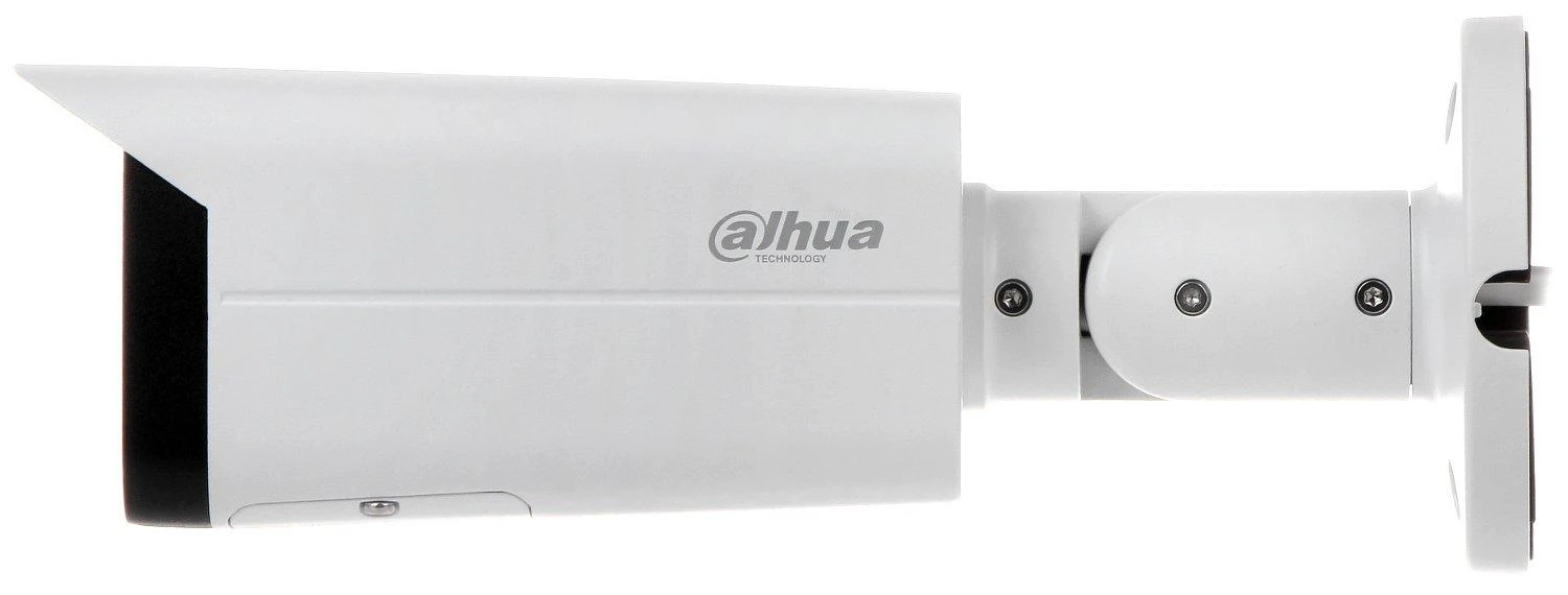 „Dahua“ IP kamera, cilindras, 4 MP, spalvota „Starlight“ su dirbtiniu intelektu, 1/1.8 colio, 3,6 mm, 93° F1.0, 25 kadrai per sekundę, WDR, IVS, IP67, ePoE