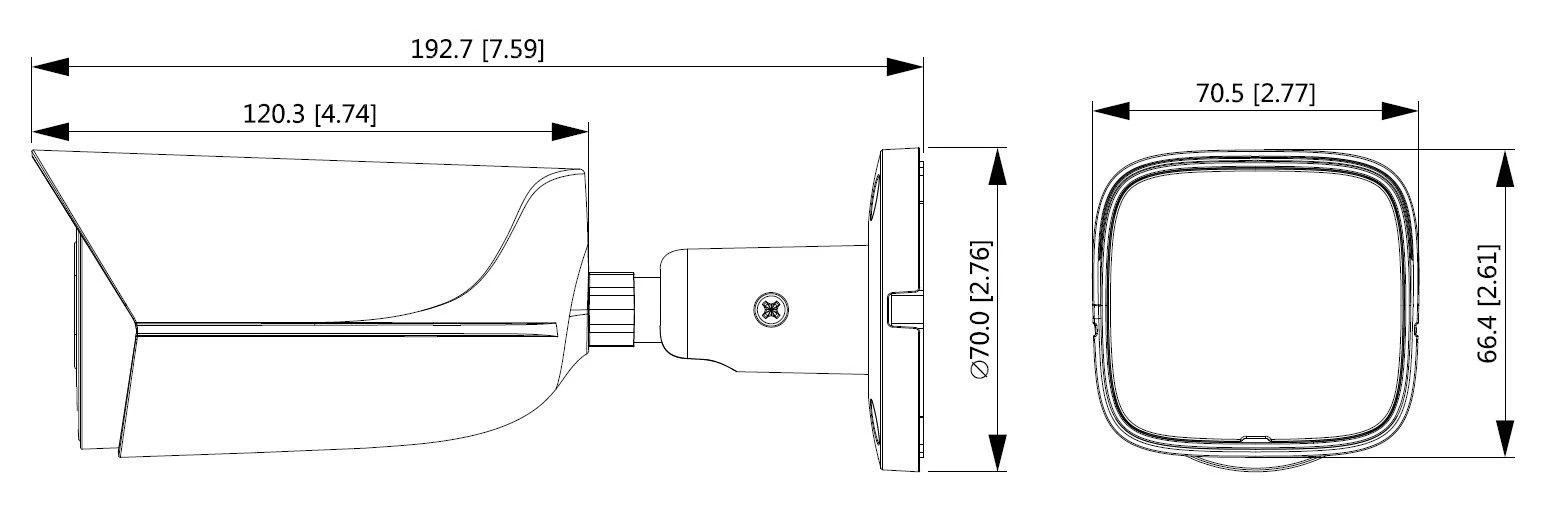 IP KAMERA IPC-HFW5541E-ASE-0280B-S3 WizMind - 5 Mpx 2.8 mm DAHUA