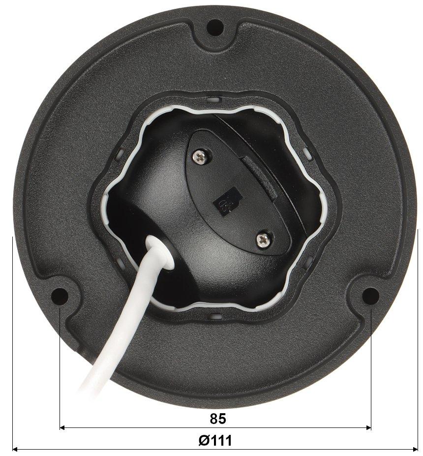 IP KAMERA IPC3615SB-ADF28KMC-I0-Juodas - 5 Mpx 2.8 mm UNIVIEW