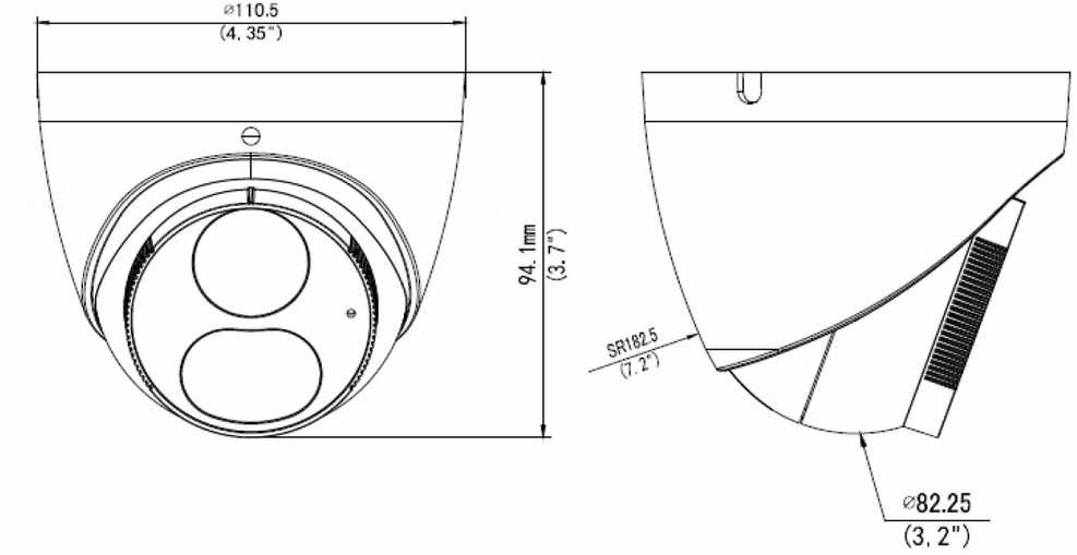 IP KAMERA IPC3618SB-ADF28KMC-I0 – 8,3 Mpx 4K UHD 2,8 mm UNIVIEW